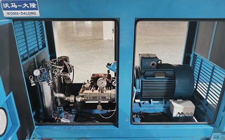 WOMA泵維修改造現(xiàn)場(chǎng)